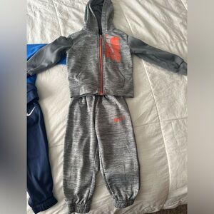 EUC Nike Navy Dri-FIT Baby Tracksuit—Zip Up Hoodie & Sweatpants—Size 24 months